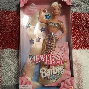Jewel Hair Mermaid Barbie Doll